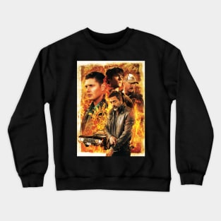 Supernatural Family Tee Crewneck Sweatshirt